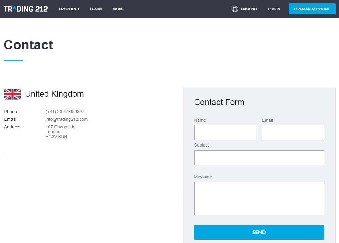 Contact form Contact form